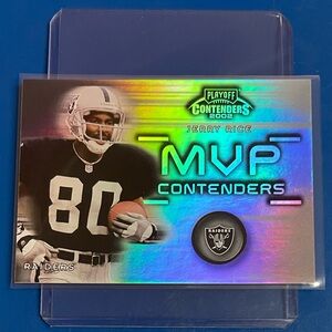 Jerry Rice #MVP-2 2002 Playoff MVP Contenders Football Trading Card